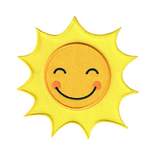 PatchMommy Sun Patch, Iron On/Sew On - Appliques for Kids Baby