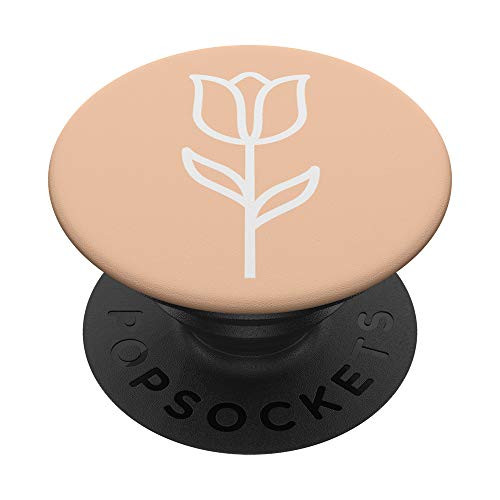 Nude Cream Beige Minimalist Tulip Floral Design PopSockets PopGrip: Swappable Grip for Phones and Tablets Nude Cream Beige Minimalist Tulip Floral Design PopSockets PopGrip: Swappable Grip for Phones and Tablets