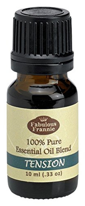 Tension Essential Oil Blend 100percent Pure, Undiluted Essential Oil Blend Therapeutic Grade - 10 ml A Perfect Blend of Lavender, Peppermint, Rosemary and Grapefruit Essential Oils.
