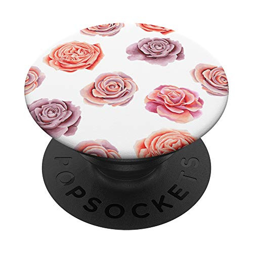 Violet Purple and Rose Red Floral Rose Pattern PopSockets PopGrip: Swappable Grip for Phones and Tablets Violet Purple and Rose Red Floral Rose Pattern PopSockets PopGrip: Swappable Grip for Phones and Tablets