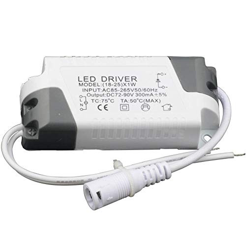 hudiemm0B LED Driver, AC 85-265V 1-36W Power Supply LED Driver Adapter Constant Current Transformer 8-12W
