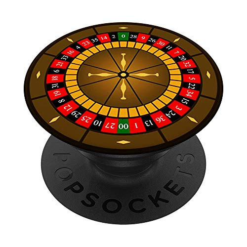 Roulette Wheel Pop Socket American Casino Lovers PopSockets PopGrip: Swappable Grip for Phones  and  Tablets