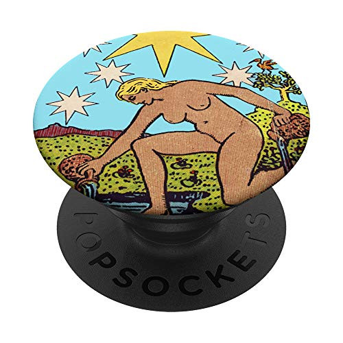Tarot Card : The Star Tarot PopSockets PopGrip: Swappable Grip for Phones and Tablets Tarot Card : The Star Tarot PopSockets PopGrip: Swappable Grip for Phones and Tablets