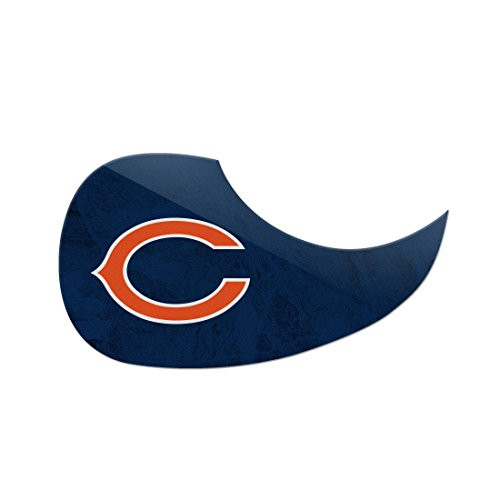 Woodrow Guitar by The Sports Vault NFL Chicago Bears Pick Guard Woodrow Guitar by The Sports Vault NFL Chicago Bears Pick Guard