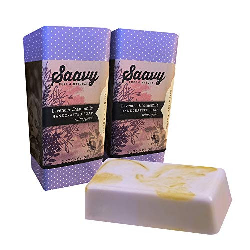 2 Pack - 8oz Bar Soap (Lavender Chamomile 8oz Bar Soap)