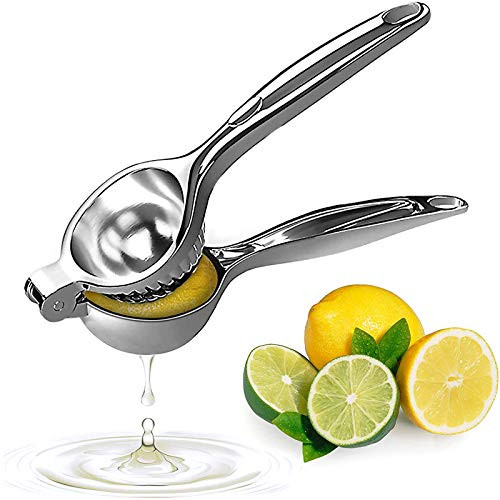 THNMK Lemon Squeezer Lime Squeezer,Handheld Citrus Lemon Orange Press Juicer,Zinc Alloy Rustproof Manual Fruit Squeezer,Handle Press Tool Manual Juicer Perfect for Juicing Oranges,Pomegranate,Limes