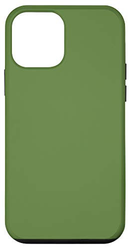 iPhone 12 mini Olive Green, Simple, Solid, Minimal Case