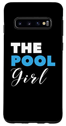 Galaxy S10 The Pool Girl Swimmer swimming pool repair team Case