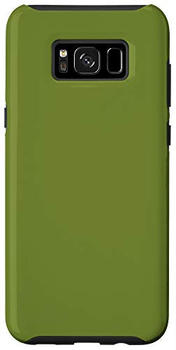 Galaxy S8plus Olive-Green: Cute Minimalist Simple Solid-Color Case
