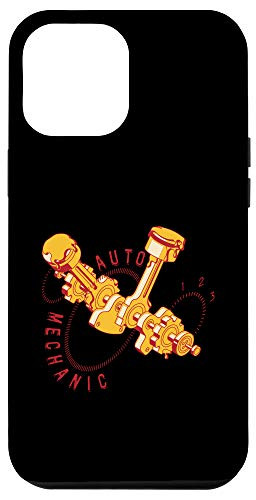 iPhone 12 Pro Max Engine Auto Car Mechanic Motor Mechanical Engineer Gift Case