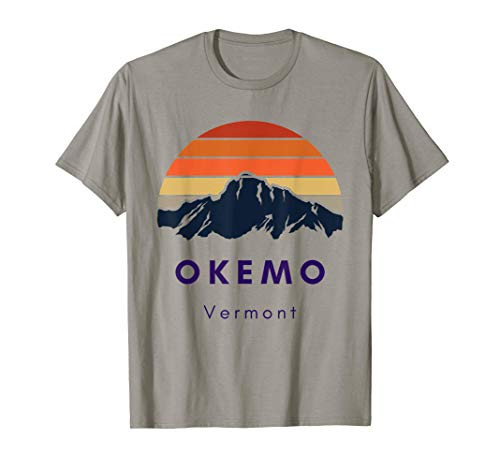 Okemo Vermont Skiing Snowboarding Hikers Gifts for VT Travel T-Shirt
