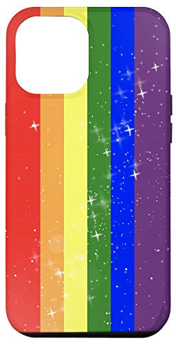 iPhone 12 Pro Max Rainbow Flag Stars Pride Month LGBT Case