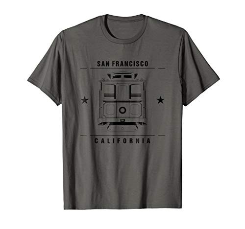 San Francisco California Cable Car T Shirt