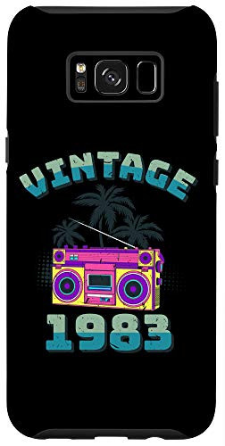Galaxy S8plus Gift 37 Year Old Vintage Cassette Tape 1983 37th Birthday Case