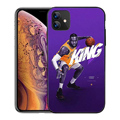 iPhone 11 Pro Max Case,Sports Star Plastic Cover for iPhone 11 Pro Max (Lebron-King-2)