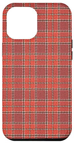 iPhone 12 Pro Max Christmas Warm  and  Cozy Plaid Buffalo Gingham Check Pattern Case