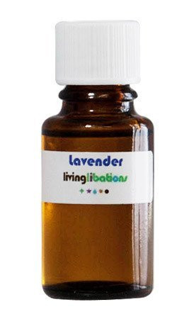 Living Libations - Organic/Wildcrafted Lavender Essential Oil (.169 oz / 5 ml)