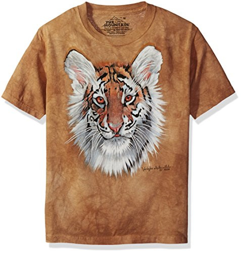 The Mountain Tiger Cub Child T-Shirt, Tan, XL