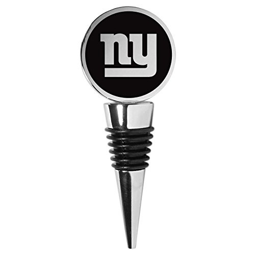 Siskiyou NFL New York Giants Wine Stopper, Black