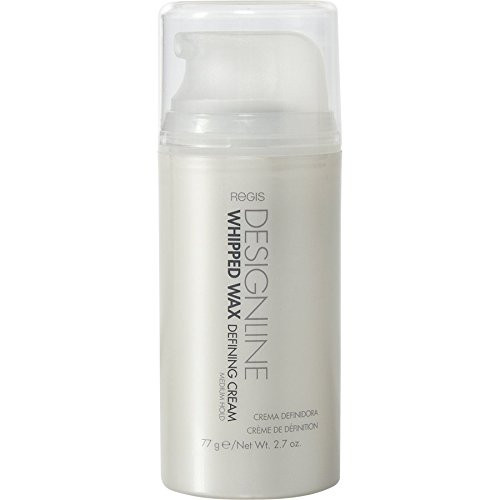 Whipped Wax Defining Cream, 2.7 oz - Regis DESIGNLINE - Separates Waves and Curls to Add Texture and Separation to Define Smooth, Frizz-Free Styles for Curly or Fine Hair (2.7 oz)