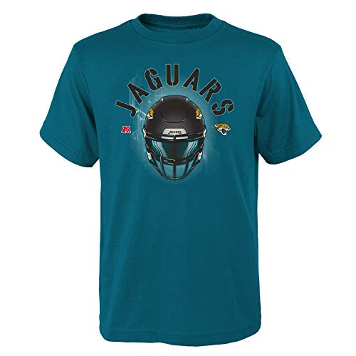 Outerstuff NFL Youth Boys (6-20) Stare Down Short Sleeve Tee, Jacksonville Jaguars Small (8)