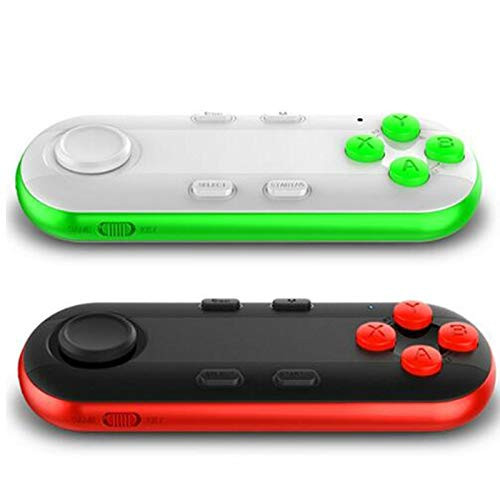 Calvas New Upgrade Wireless Gamepad Bluetooth Game Controller Gaming Joystick for Android/iOS Smart Phone remote controller for VR - (Color: Black)