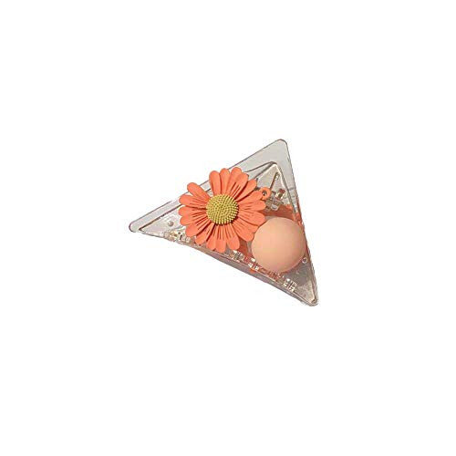 Elegant Wild Korean Summer Women Daisy Hair Accessories Hair Claw Grab Clip Hairpin(Orange) Elegant Wild Korean Summer Women Daisy Hair Accessories Hair Claw Grab Clip Hairpin(Orange)