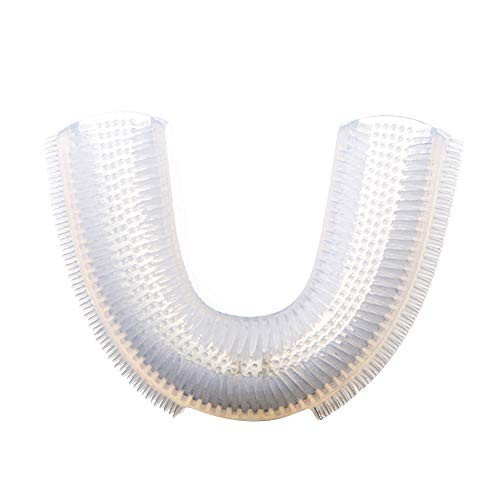 Window-pick U-Shaped Silicone Toothbrush Head Replacement Toothbrush Head Electric Toothbrush Teeth Whitening Replacement Perfect for U-Shaped Automatic Electric Toothbrush Window-pick U-Shaped Silicone Toothbrush Head Replacement Toothbrush Head Electric Toothbrush Teeth Whitening Replacement Perfect for U-Shaped Automatic Electric Toothbrush