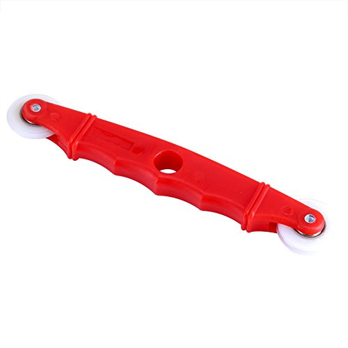 Screen Door Tool, Window Installation Rolling Tool and Hand Spline Roller Nylon Handle with Nylon Wheels for Installing Window and Door