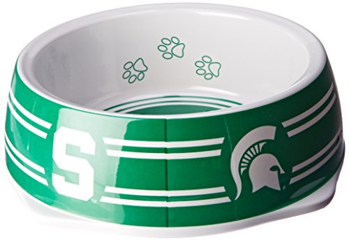 Sporty K9 Collegiate Michigan State Spartans Pet Bowl, Large Sporty K9 Collegiate Michigan State Spartans Pet Bowl, Large