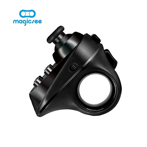 Calvas Magicsee R1 Mini Ring Bluetooth 4.0 Rechargeable Wireless VR Remote Game Controller Joystick Gamepad for Android iphone