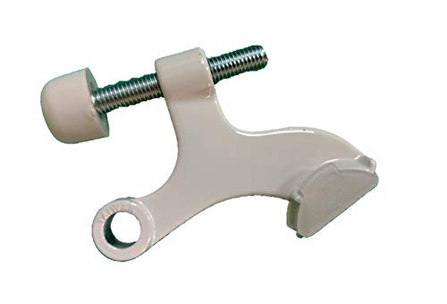 QCAA Hinge Pin Door Stopper, Zinc Die Cast (20pack, White)