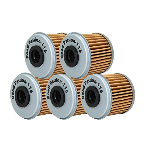 Road Passion High Performance Oil Filter for HONDA CRF250X 249 2012-2016 CRF250X 250 2004-2009 CRF250R 250 2004-2016(pack of 5) Road Passion High Performance Oil Filter for HONDA CRF250X 249 2012-2016 CRF250X 250 2004-2009 CRF250R 250 2004-2016(pack of 5)