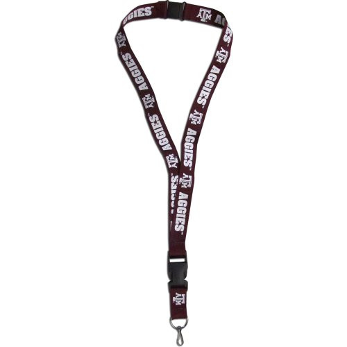 NCAA Siskiyou Sports Fan Shop Texas A and M Aggies Lanyard 21 inch Team Color