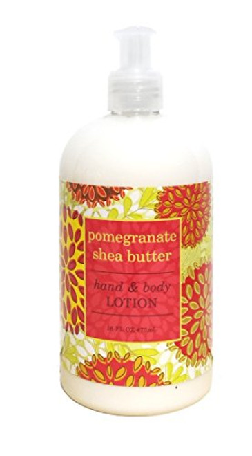 Greenwich Bay POMEGRANATE Hand  and  Body Lotion, with Cocoa Butter, Shea Butter and Pomegranate Oil 16 Oz.