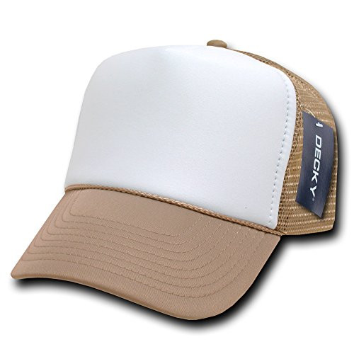 DECKY 2 Tone Trucker Cap, Khaki