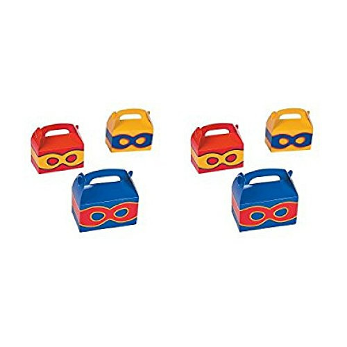 Fun Express Superhero Treat Boxes 24 Pack