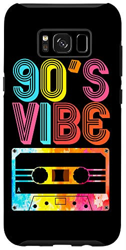 Galaxy S8plus Retro 90s Vibe design. Cassette Tape Party Costume Gift Case