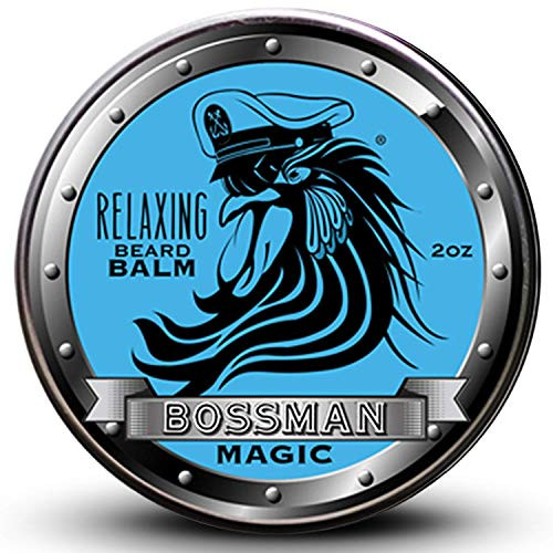Balm Bossman Relaxing Beard Balm - Tame - Thicken - Protect your beard. Made in USA (Magic Scent) Balm Bossman Relaxing Beard Balm - Tame - Thicken - Protect your beard. Made in USA (Magic Scent)