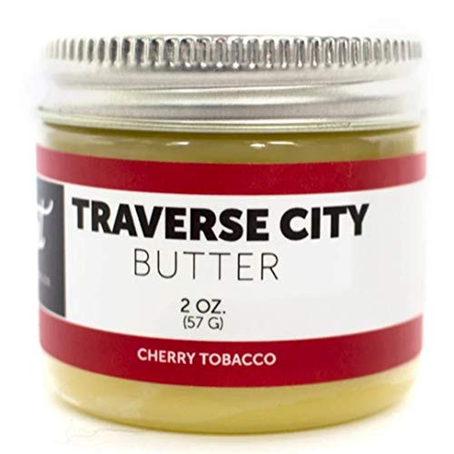 Detroit Grooming Co. - Traverse City Beard Butter - Cherry Tobacco Scent - Beard Balm - Beard Conditioner (2oz.)