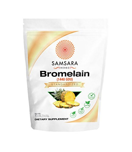Samsara Herbs Bromelain Extract Powder (2oz/57g) - 1440 GDU Concentration