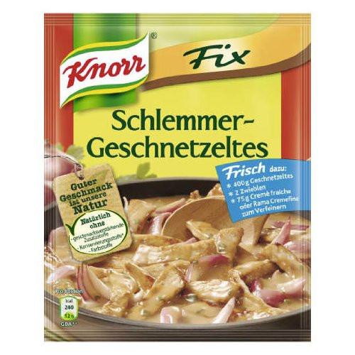 Knorr Fix Schlemmer Geschnetzeltes (Pack of 4)