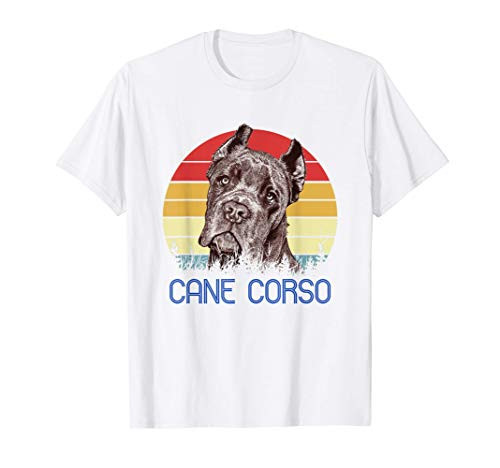 Cane Corso - Retro Vintage Dog Pet Paw Animal Lover Gift T-Shirt