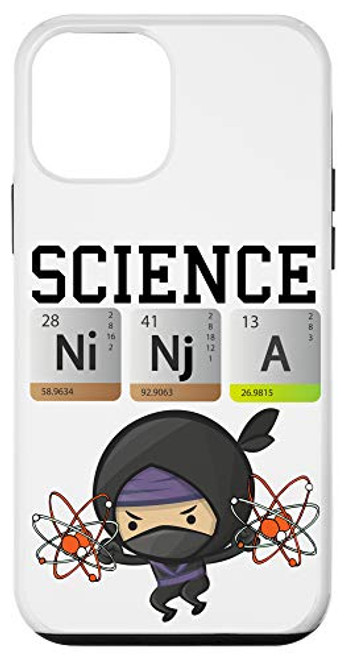 iPhone 12 mini Science Ninja Design Funny Chemistry Elements Gift for Nerds Case