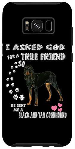 Galaxy S8plus Coonhound Dad Mom Gifts, American Black and Tan Coonhound Case