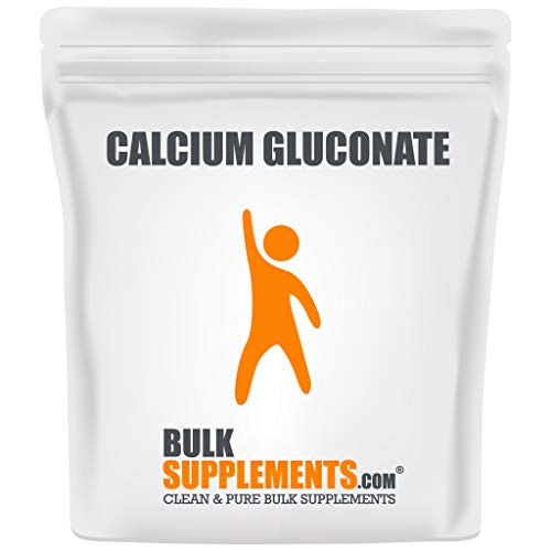 BulkSupplements.com Calcium Gluconate Powder - Sulferzyme Supplements - Easy to Swallow Calcium - Calcium Without Vitamin D (250 Grams) BulkSupplements.com Calcium Gluconate Powder - Sulferzyme Supplements - Easy to Swallow Calcium - Calcium Without Vitamin D (250 Grams)