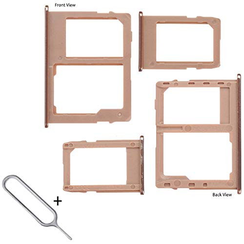 BisLinks Replacement for Samsung Galaxy J6 Plus 2018 Micro SD plus Sim Card Tray Holder Slot Reader Gold
