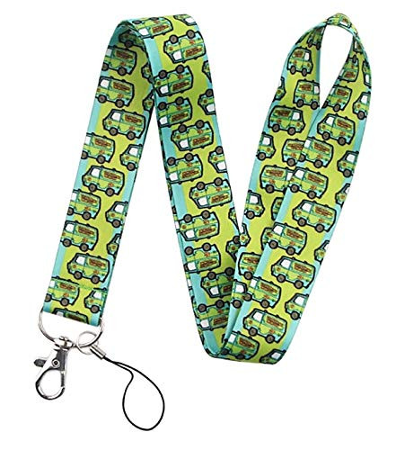Scooby Doo Mystery Machine Van ID Holder Lanyard Keychain