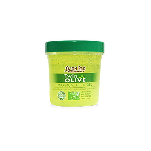 Salon Pro Twin Olive Maximum Hold Styling Gel 8oz
