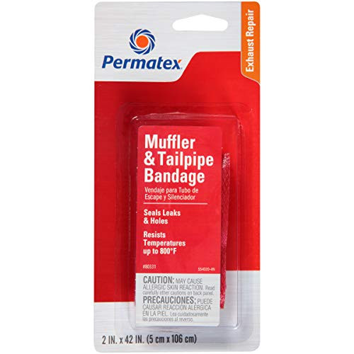 Permatex 80331 Muffler and Tailpipe Bandage, 84 sq. in., Single Unit